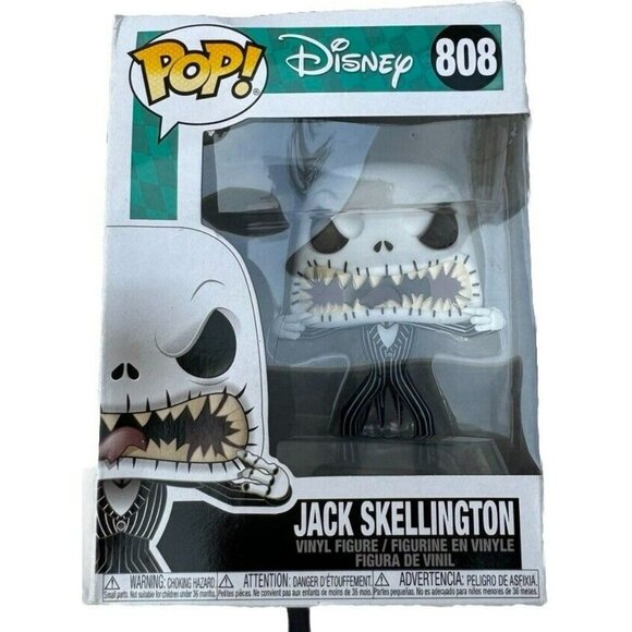 Funko Pop! Disney Nightmare Before Christmas 808 Jack Skellington Vinyl Figure - Picture 1 of 8